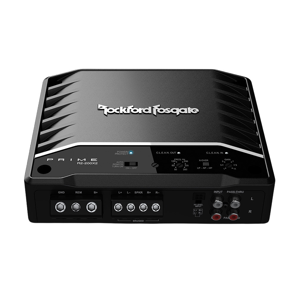 Rockford Fosgate Prime Series R2-200X2 200W 2-Channel Amplifier